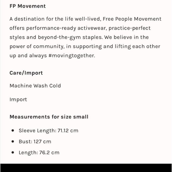 FREE People Movement Powder Bunny Sweater Medium NWOT - Picture 9 of 11